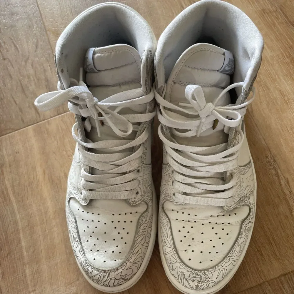 NIKE AIR JORDAN 1 RETRO HIGH OG LASER 30TH ANNIVERSARY LASER SZ 10